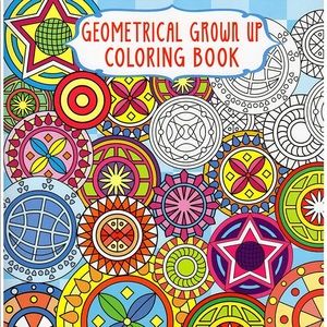 Geometrical Grown Up - Adult Coloring Book